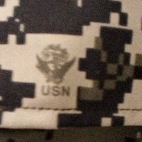 GORE-TEX US NAVY BLUE CAMO COAT LIKE BRAND NEW MENS LG - Picture 5 of 11